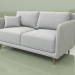 3D Modell Doppelsofa Tokio - Vorschau