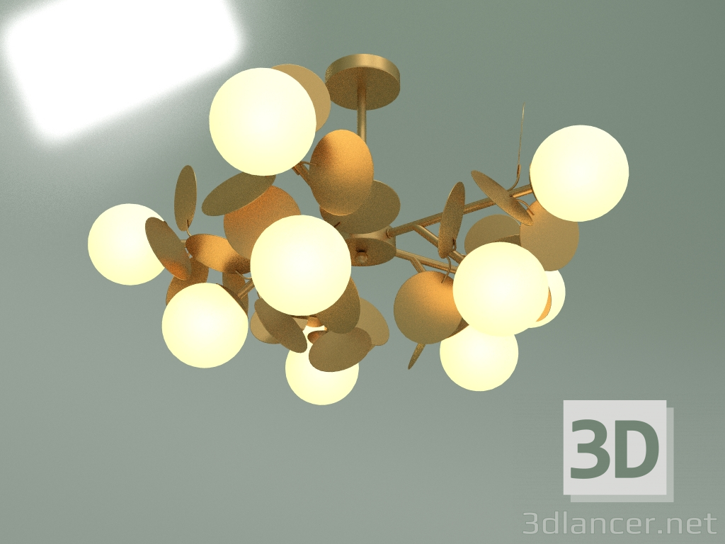 Modelo 3d Candelabro de teto Matisse 70124-10 (ouro pérola) - preview