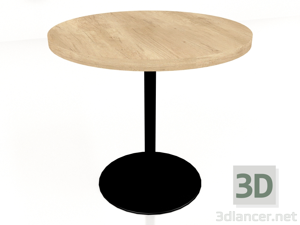 3d model Mesa de comedor Quando QS09 (800x800) - vista previa