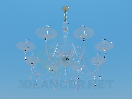 3d model Araña de luces - vista previa