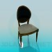 3d model Chair in classical style - preview