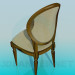 3d model Chair in classical style - preview