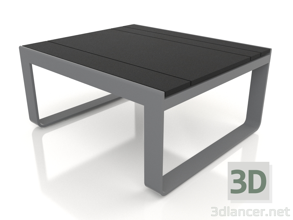 Modelo 3d Mesa club 80 (DEKTON Domoos, Antracite) - preview