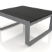 Modelo 3d Mesa club 80 (DEKTON Domoos, Antracite) - preview