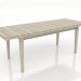 3d model Dining table TRANSFORM 2100x800 mm (extendable, lightened oak) - preview