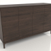 modello 3D Mobile TV FARGO 1600x500x950 mm (rovere scuro) - anteprima