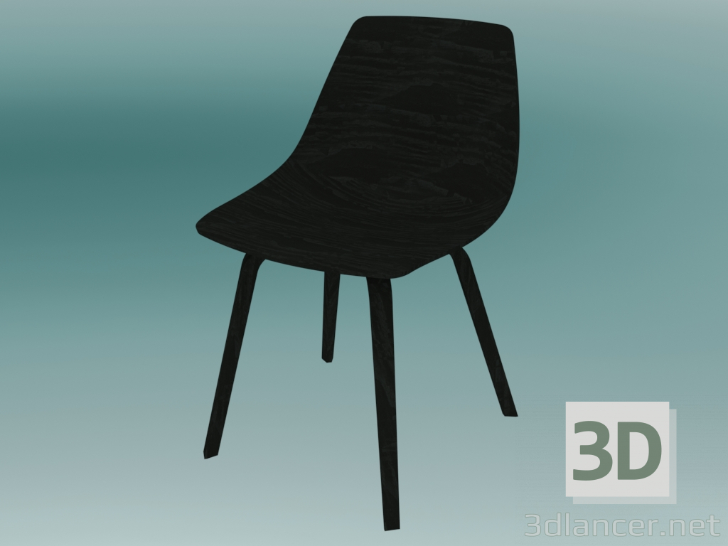 modello 3D Sedia MIUNN (S164) - anteprima