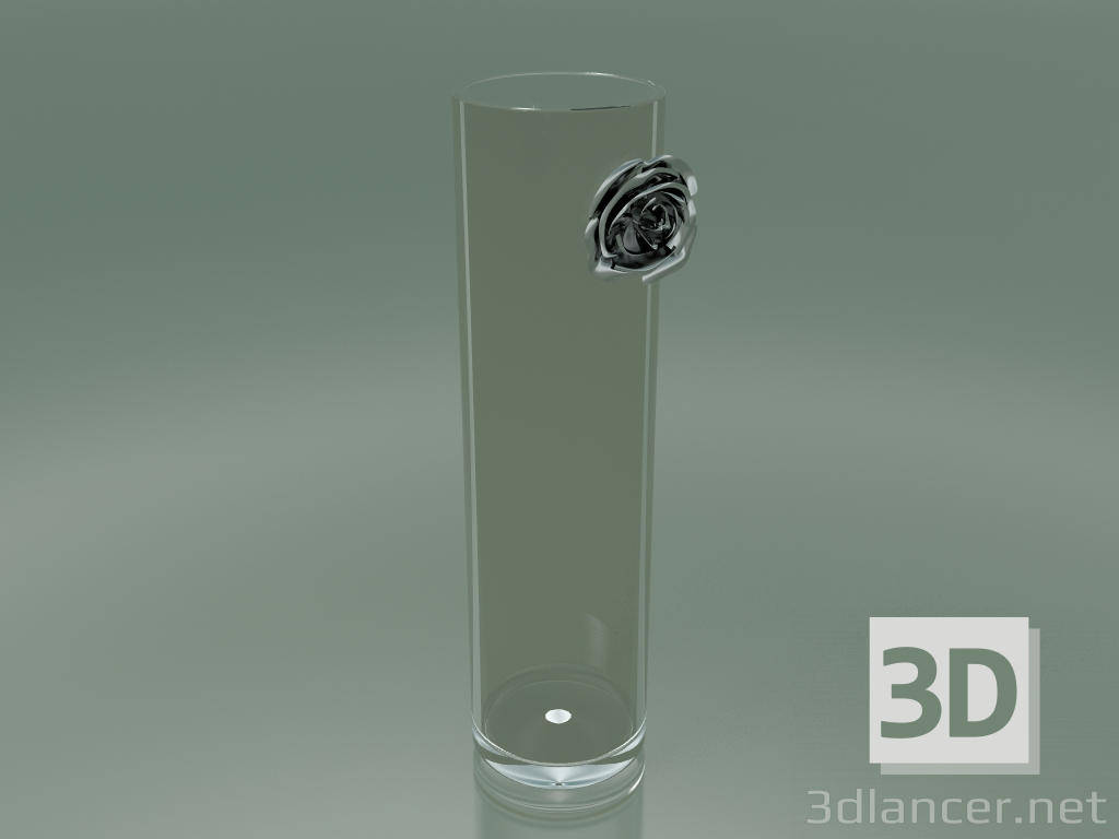 3d model Vase Illusion Rose (H 56cm, D 15cm) - preview