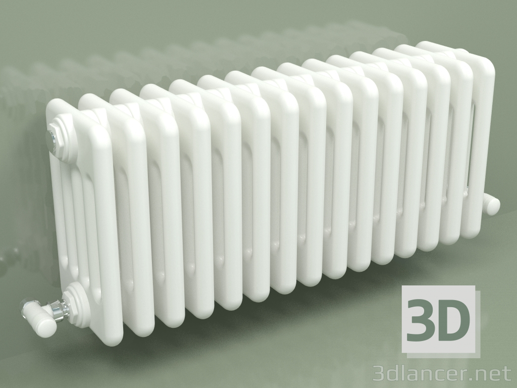 Modelo 3d Radiador TESI 5 (H 300 15EL, branco padrão) - preview