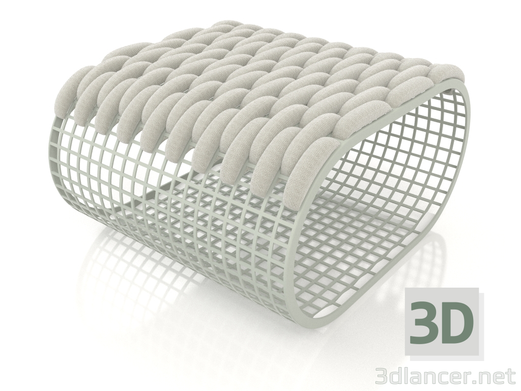 3d model Pouf (Cement gray) - preview