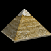 La pirámide egipcia de Khafre 3D modelo Compro - render