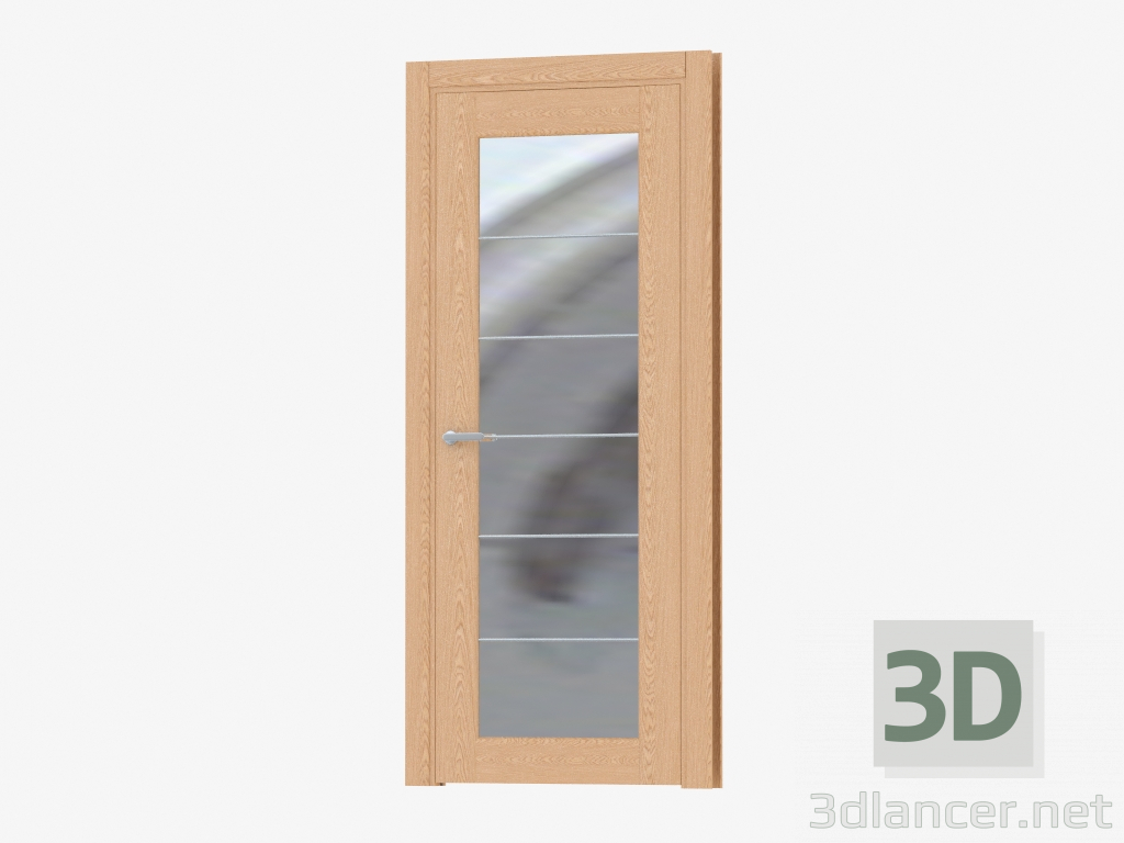 3d model Interroom door (03.05 mirror) - preview