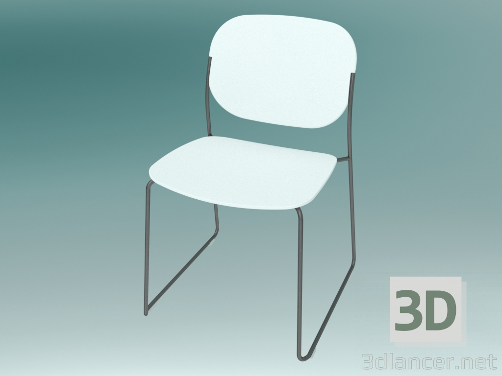 3d model Silla apilable OLO (S170) - vista previa