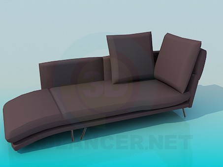 3D Modell Sofacouch - Vorschau