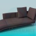 3D Modell Sofacouch - Vorschau