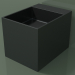 modello 3D Lavabo da appoggio (01UN12302, Deep Nocturne C38, L 36, P 48, H 36 cm) - anteprima