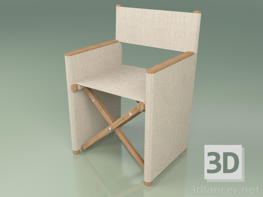 3d model Silla de director 001 (Arena) - vista previa