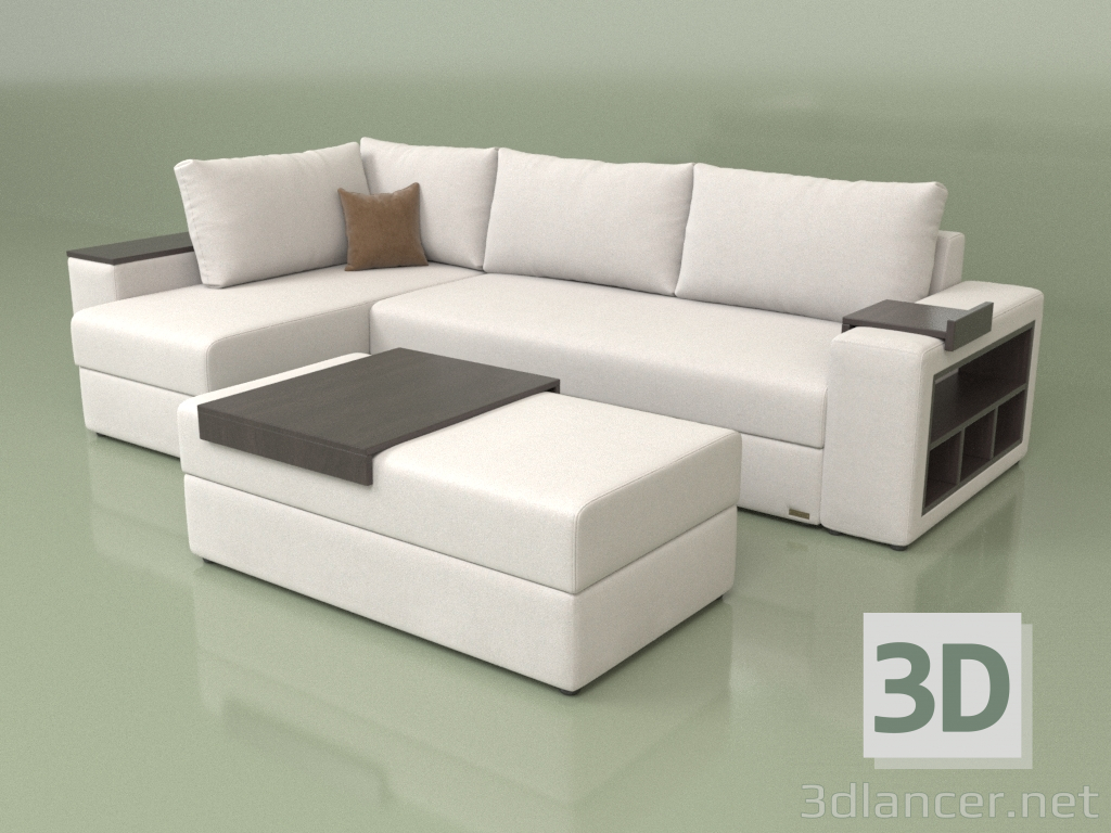 3D Modell Ecksofa Verona - Vorschau