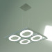 3d model Pendant lamp Movement 4 lights - preview