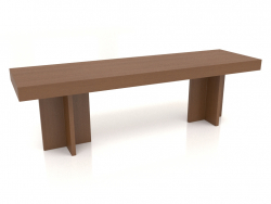 Banc VK 14 (1600x450x475, bois brun clair)