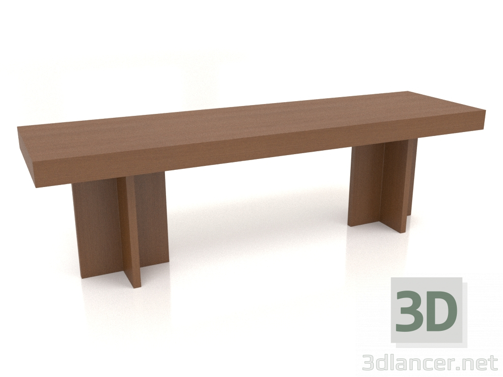 3d model Banco VK 14 (1600x450x475, madera marrón claro) - vista previa