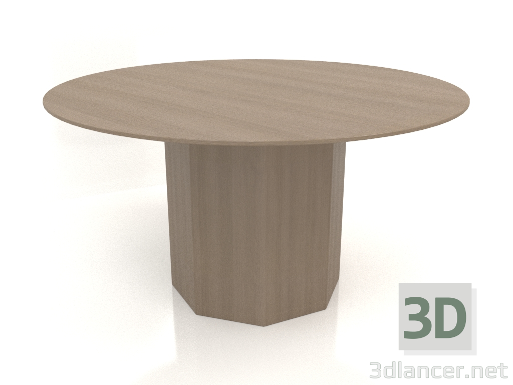 Modelo 3d Mesa de jantar DT 11 (D=1400х750, cinza madeira) - preview