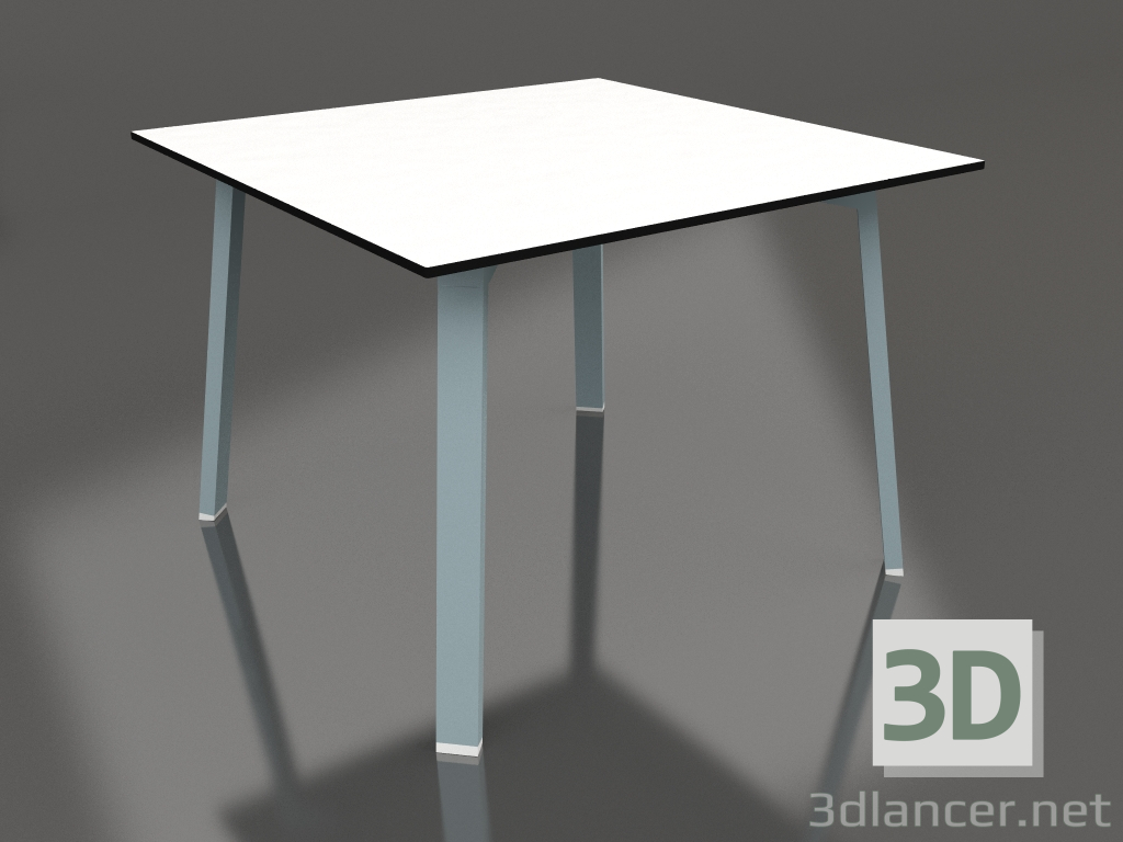 3d model Mesa de comedor 100 (Gris azulado, Fenólico) - vista previa