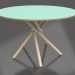 3d model Mesa de comedor Hector 120 (Linóleo claro menta) - vista previa