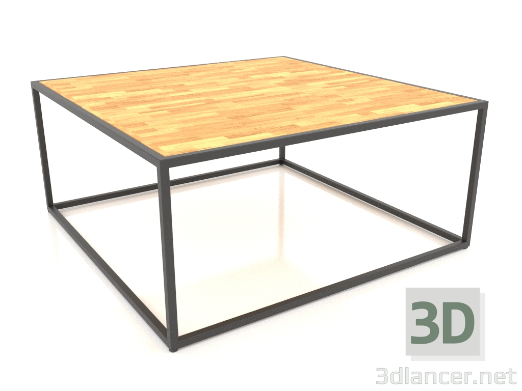 modello 3D Tavolino quadrato (WOOD, 100X100X50) - anteprima