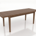 modèle 3D Table à manger TRANSFORM 2100x800 mm (extensible, noyer clair) - preview