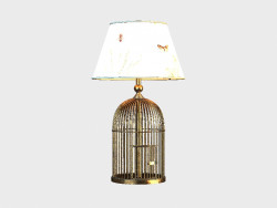 Lamp METAL BIRDCAGE TABLE LAMP (1-015902)