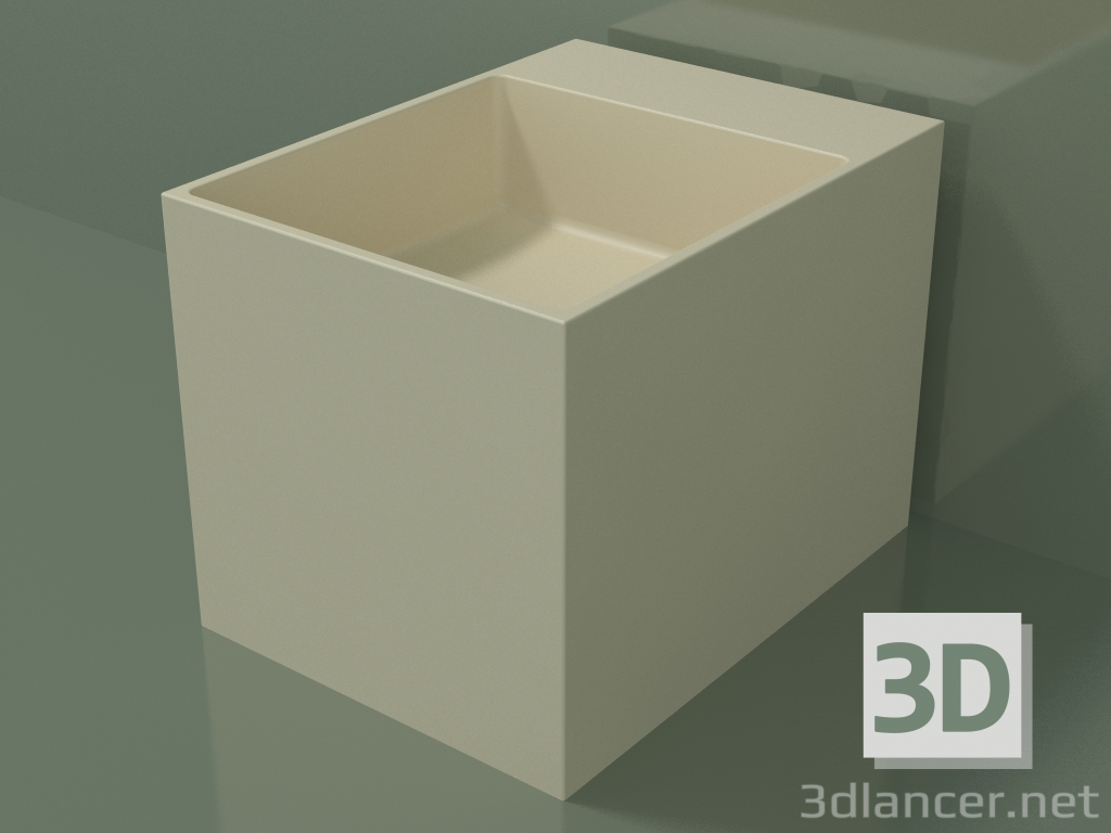 Modelo 3d Lavatório de bancada (01UN12302, Bone C39, L 36, P 48, H 36 cm) - preview