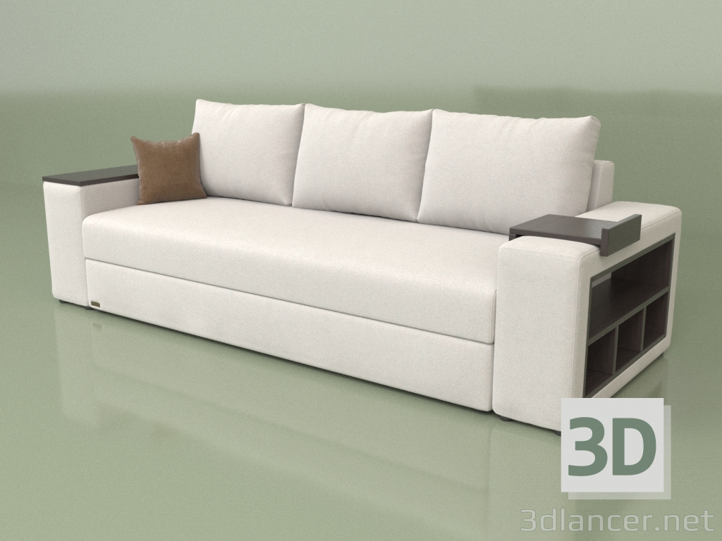 3d model Sofá triple Verona - vista previa