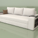 3d model Triple sofa Verona - preview