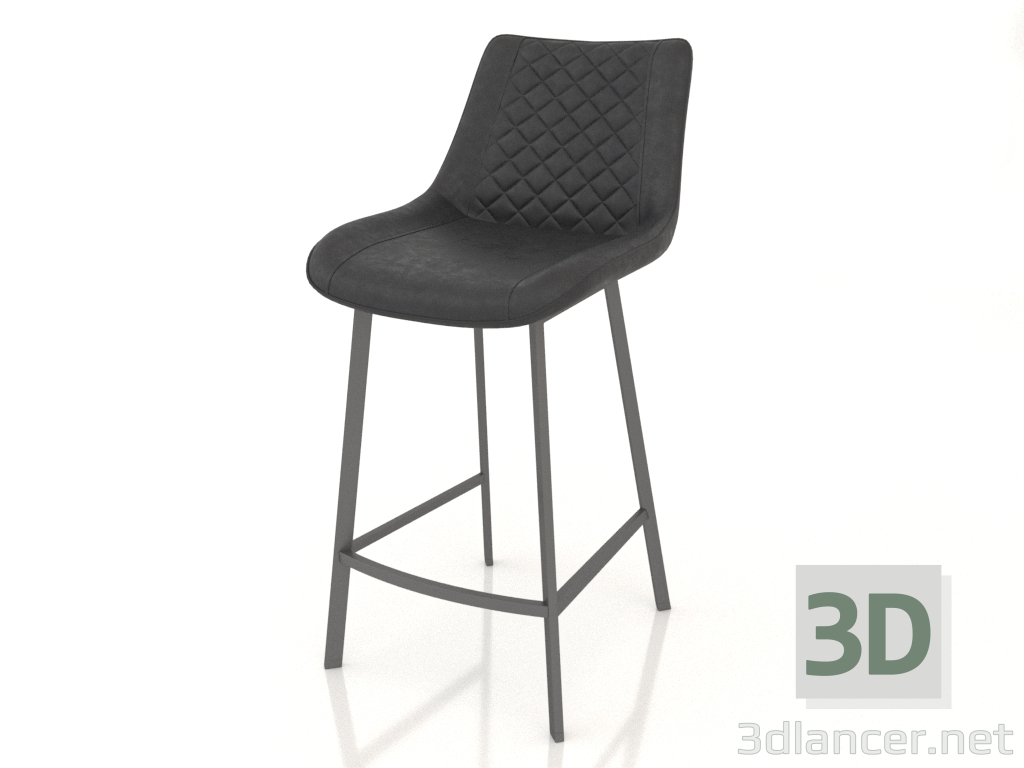 modello 3D Sedia semibarra Trix (65) 8 - anteprima