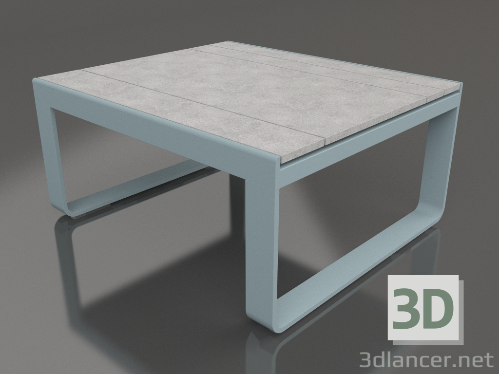 3d model Mesa club 80 (DEKTON Kreta, Azul grisáceo) - vista previa