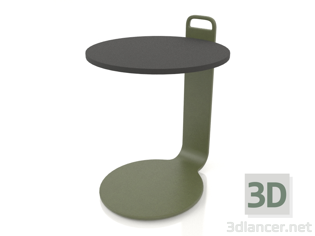 3d model Mesa de centro Ø36 (Verde oliva, DEKTON Domoos) - vista previa