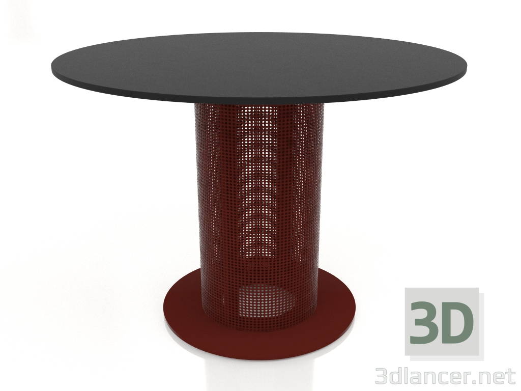 Modelo 3d Mesa Club Ø90 (Vinho Tinto) - preview