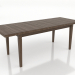 modèle 3D Table à manger TRANSFORM 2100x800 mm (extensible, frêne éclairci noyer) - preview