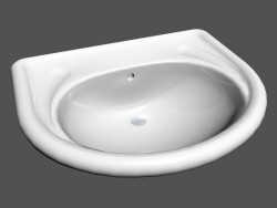 With Washbasin with a semi-built-in swimming pool l vienna r4 811405