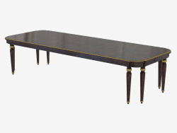 Mesa de comedor rectangular en estilo clásico 1606A