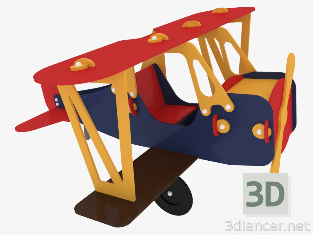 3D Modell Kinderspielgeräte Kukuruznik (5107) - Vorschau