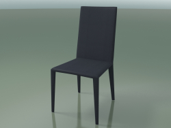 Silla 1703 (H 96-97 cm, cuero duro, tapizado de cuero completo)