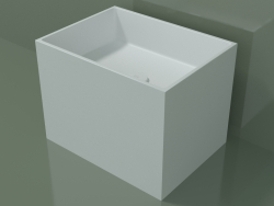 Lavabo da appoggio (01UN22101, Glacier White C01, L 48, P 36, H 36 cm)