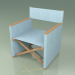 3d model Leisure director's chair 002 (Sky) - preview