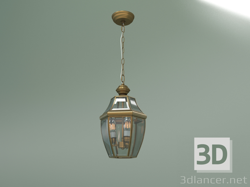 modello 3D Lampada a sospensione da esterno GL 1032H - anteprima