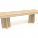 3d model Bench VK 14 (1600x450x475, wood white) - preview