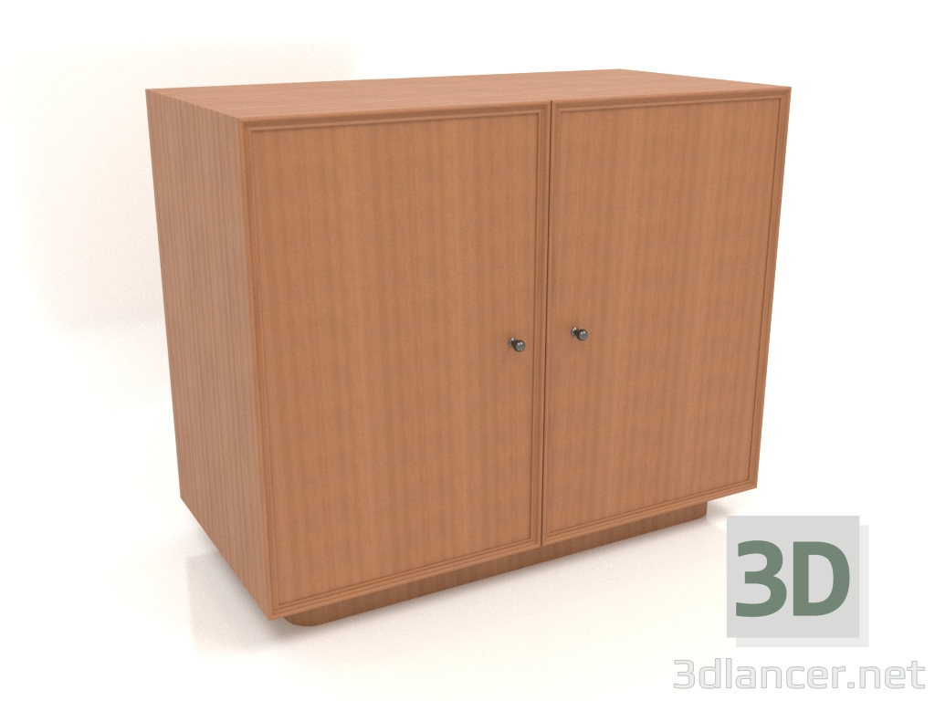 3D modeli Kabin TM 15 (001х505х834, ahşap kırmızısı) - önizleme