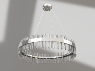 Modelo 3D "Suspensión Lira cromada (07660.02)"