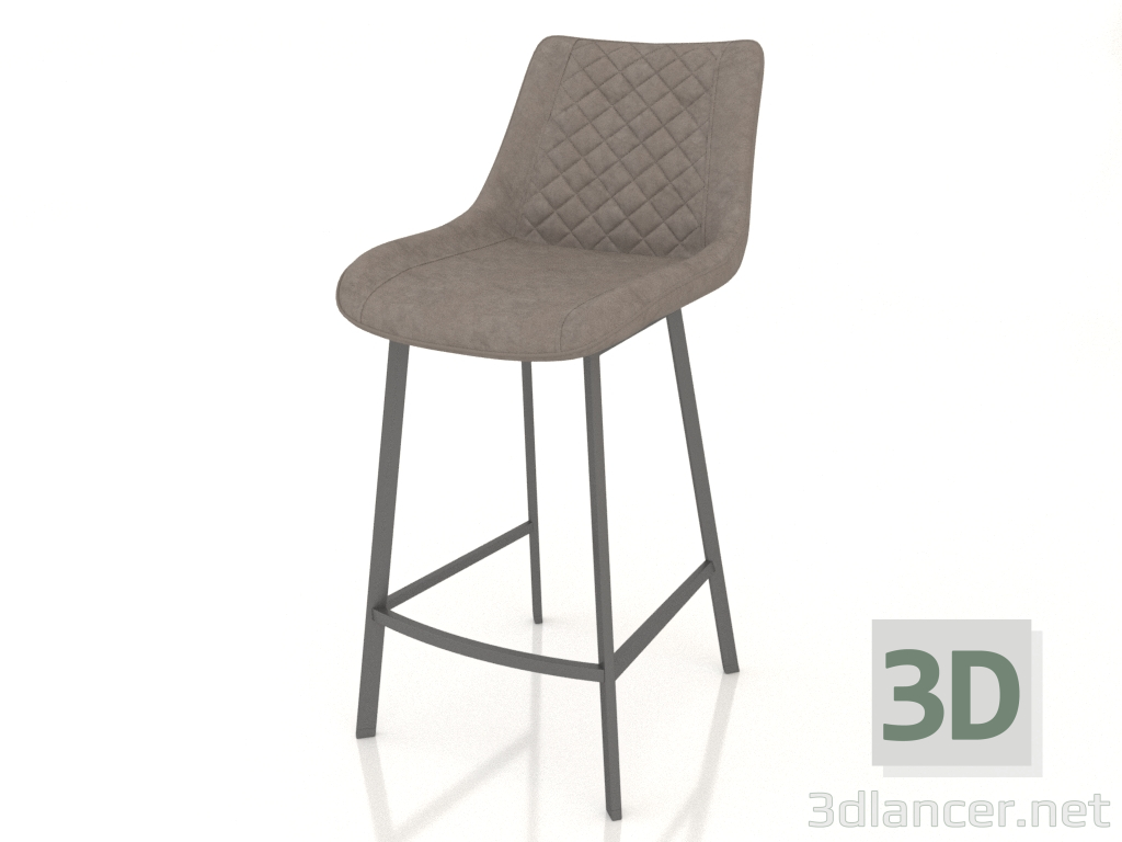 modello 3D Sedia semibarra Trix (65) 9 - anteprima